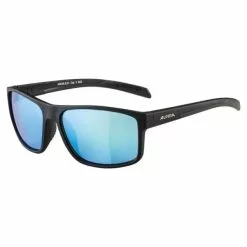 Alpina Nacan I Solbriller (mat Sort Stel | Blå Spejlglas)