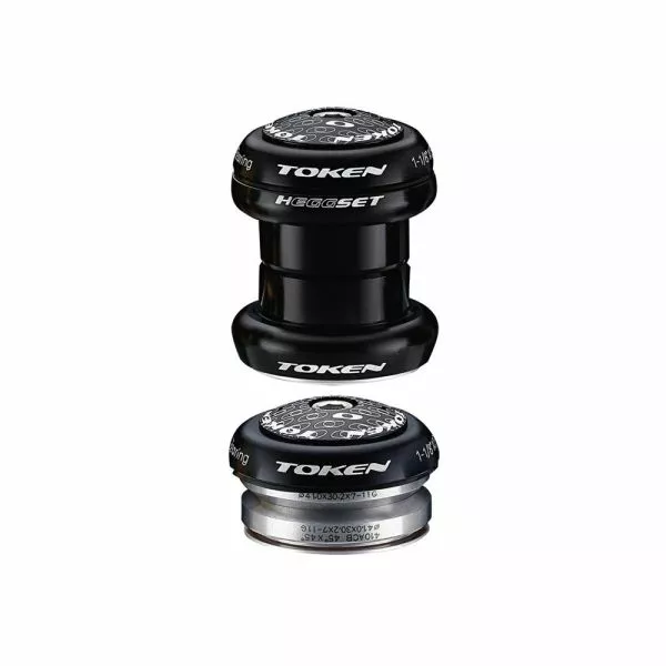 Accell TOKEN HEGGset A-Head 2in1 Headset (1 1 1/8" | Sort | 34/41mm) 1 Accell TOKEN HEGGset A-Head 2in1 Headset (1 1 1/8" | Sort | 34/41mm)