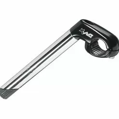 Ergotec Cat2 Niro SL-stel (ø22,2 Mm | 300/40 Mm | 1" | 35° | Sort / Sølv)