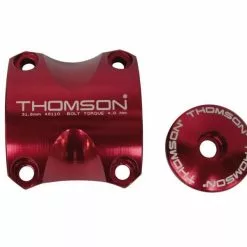 Thomson Styrklemmsæt Til Elite X4 MTB (31,8 Mm | Rød)
