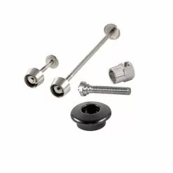 Pitlock Sæt 01/GA Hurtigudløser (sølv / Sort)