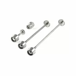 Pitlock Sæt 02 Hurtigudløser (sølv)